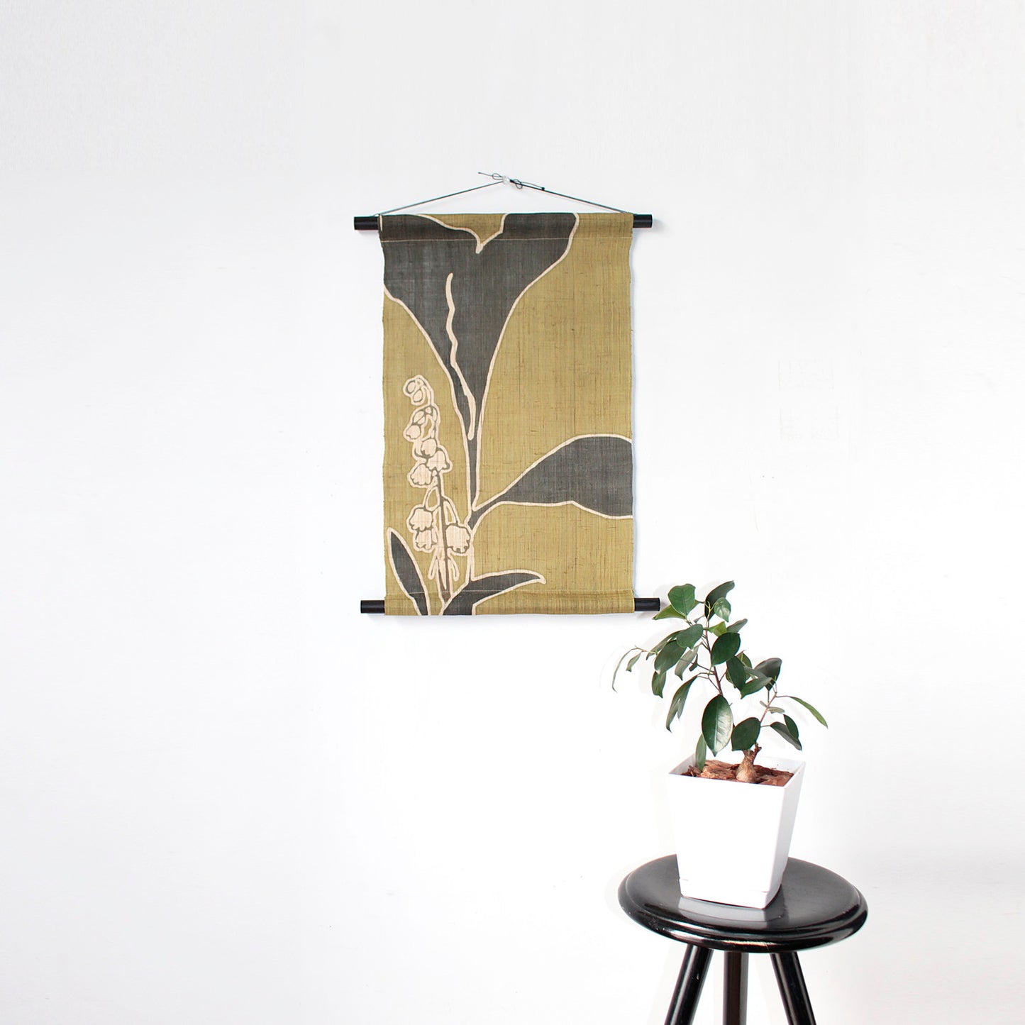 Tapestry / Ramie / Taisho-Modern Haru-Suzuran / W37xH60cm