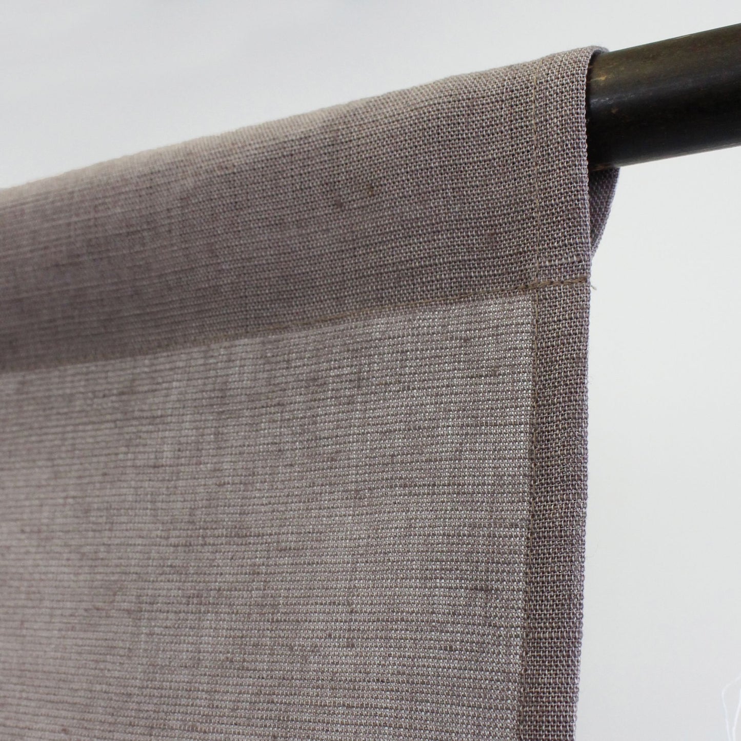 Japanese Curtain (Noren) / Ramie / Lotus / Light purple / W84xH120cm