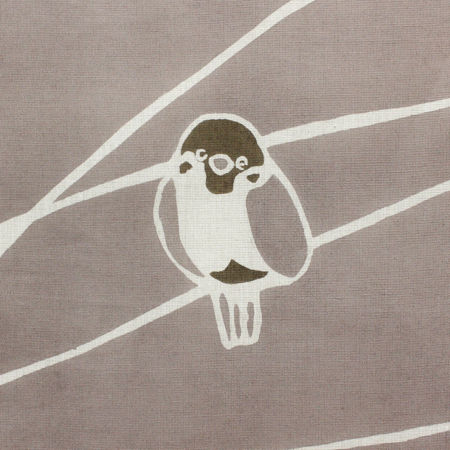 Japanese Curtain (Noren) / Ramie / Sparrow / Reddish gray / W84xH120cm