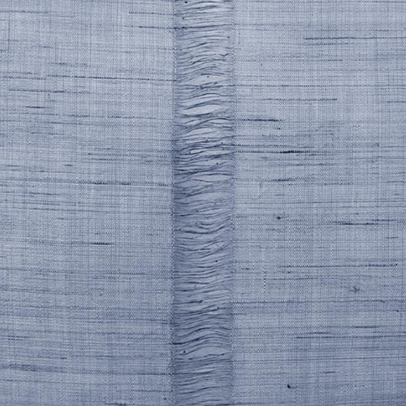 Japanese Curtain (Noren) / Ramie / IONO-Woven/ Plain Blue / W90xH150cm