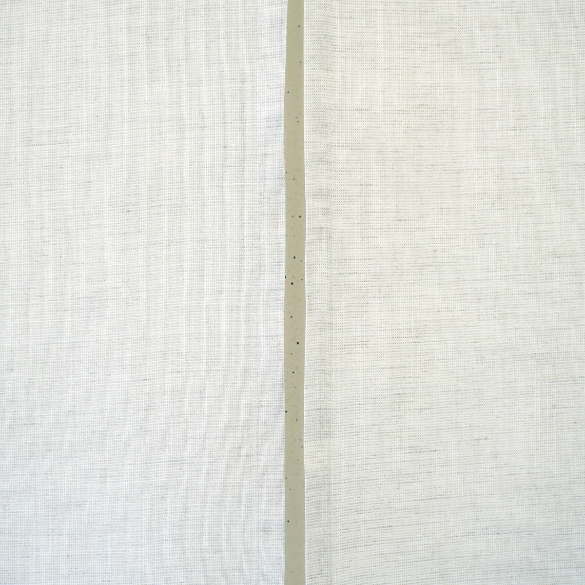 Japanese Curtain (Noren) / Ramie / Wafu-woven / Plain White  / Custom-size