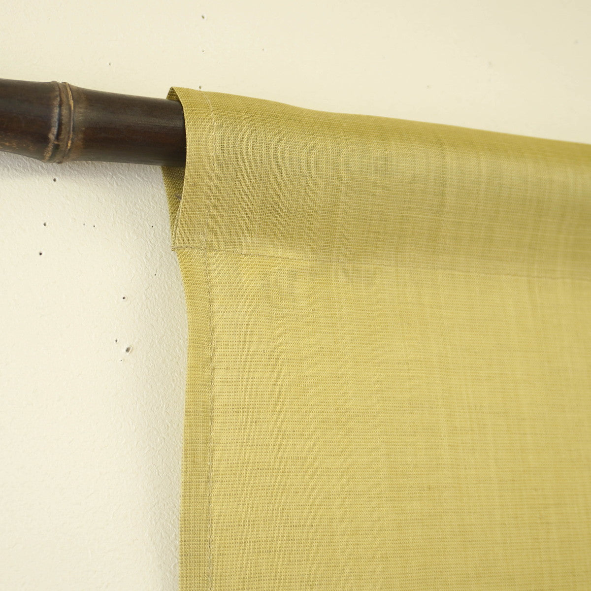Japanese Curtain (Noren) / Ramie / Wafu-woven / Various plain colors / Custom-size