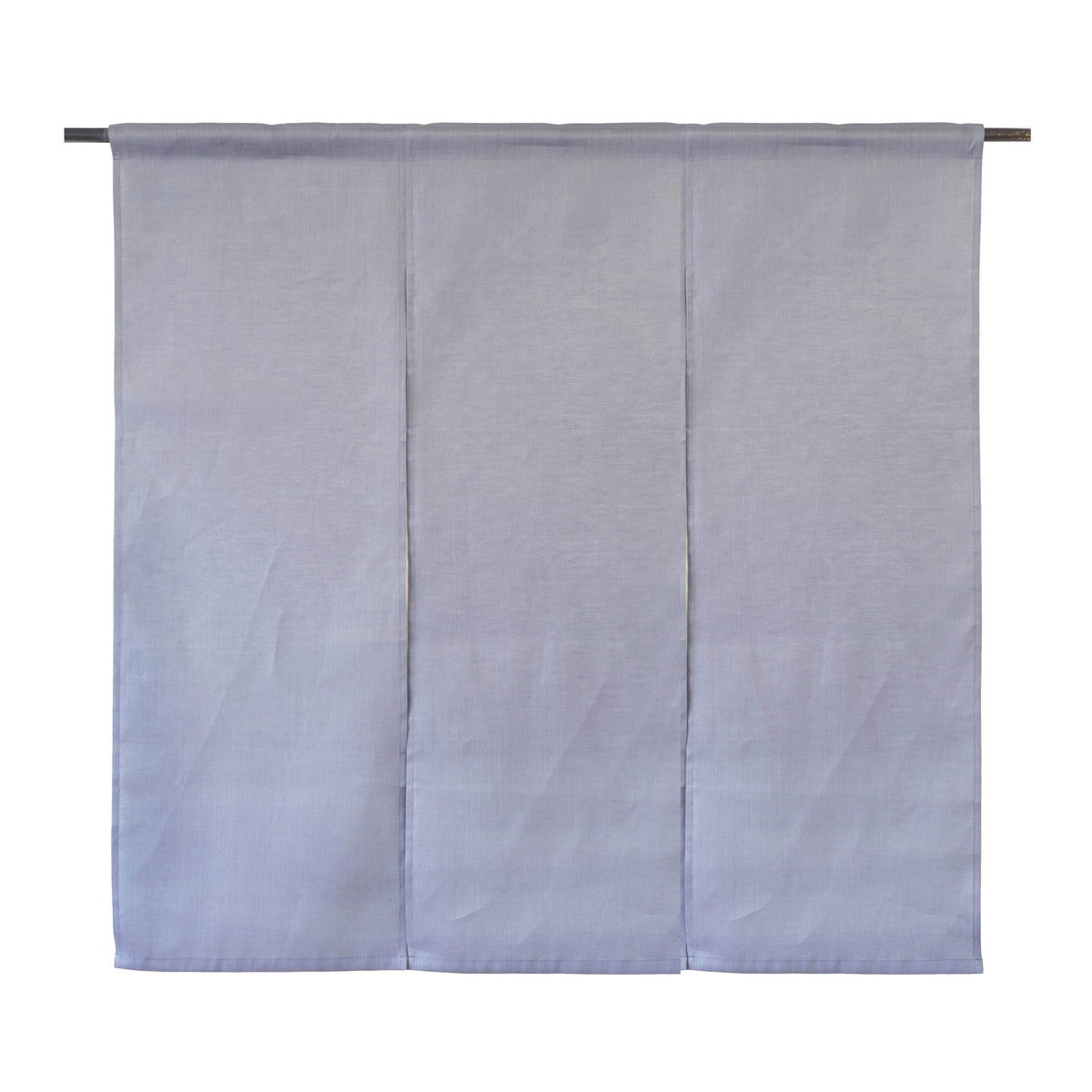 Japanese Curtain (Noren) / 3panels / Ramie / Wafu-woven / Various plain colors / Custom-size