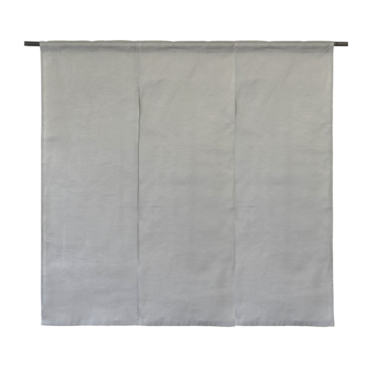 Japanese Curtain (Noren) / 3panels / Ramie / Wafu-woven / Various plain colors / Custom-size