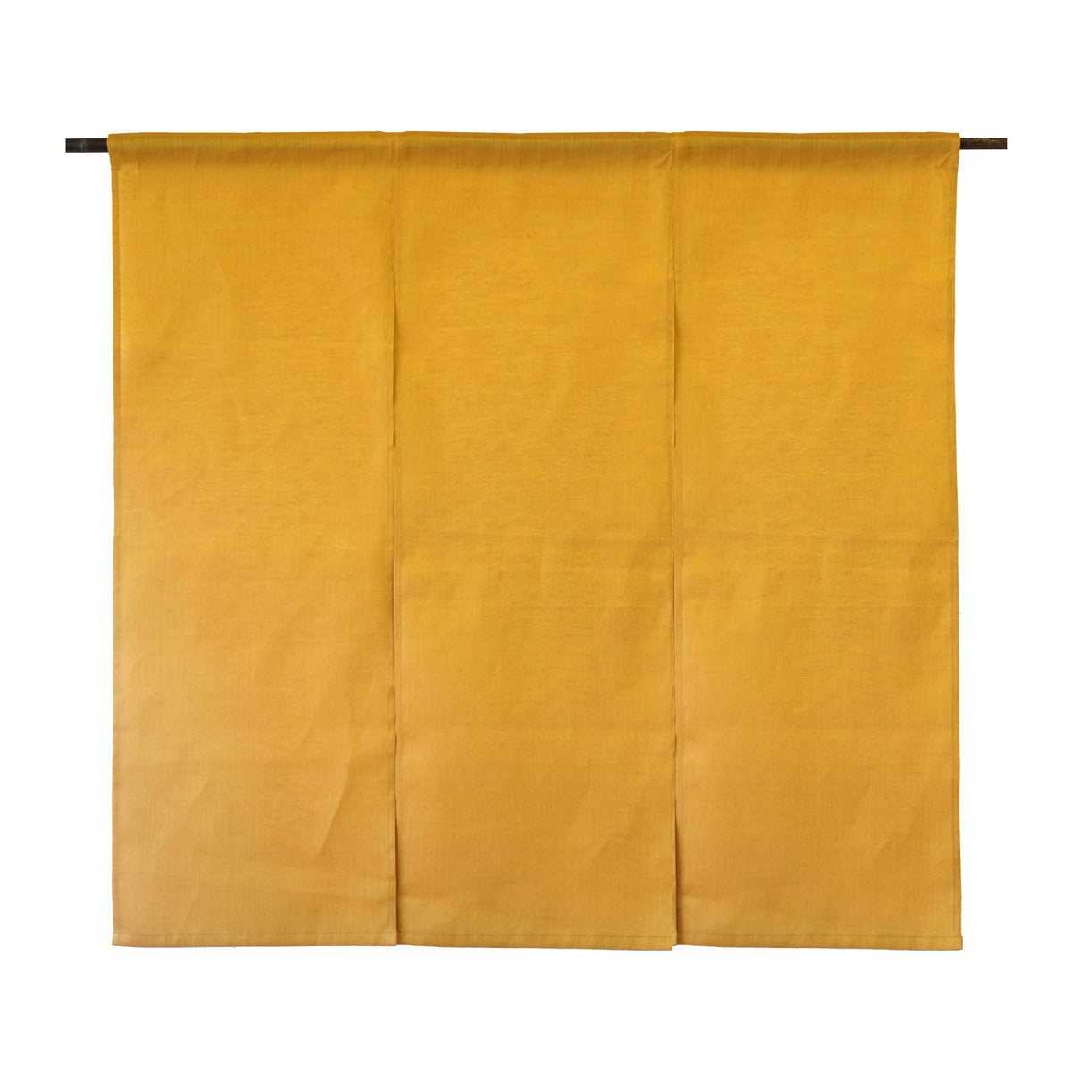 Japanese Curtain (Noren) / 3panels / Ramie / Wafu-woven / Various plain colors / Custom-size