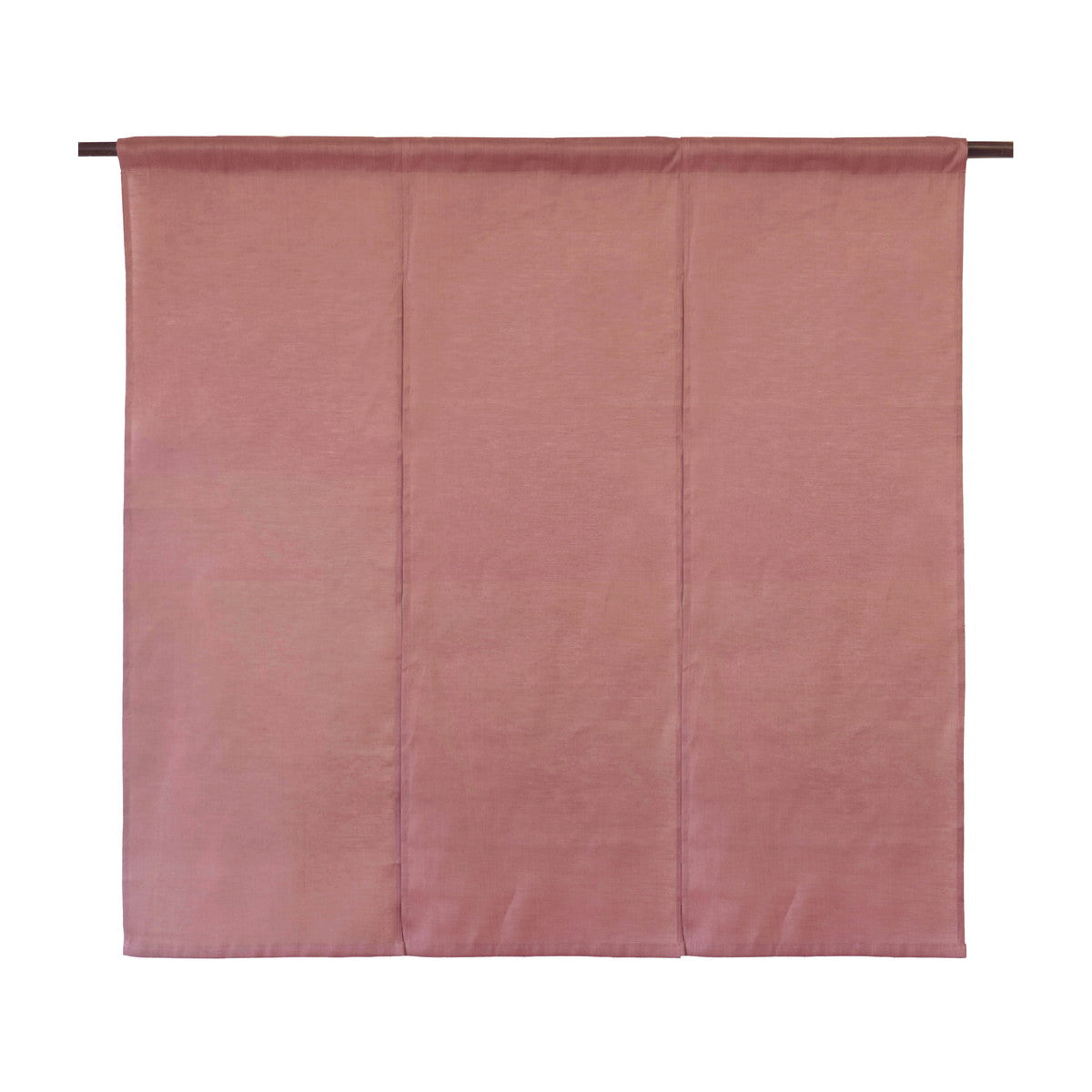 Japanese Curtain (Noren) / 3panels / Ramie / Wafu-woven / Various plain colors / Custom-size