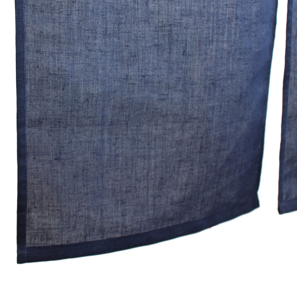 Japanese Curtain (Noren) / Ramie / Tsuki-Matsu-Yoi(Waiting for the moon) / Navy / W84xH150cm