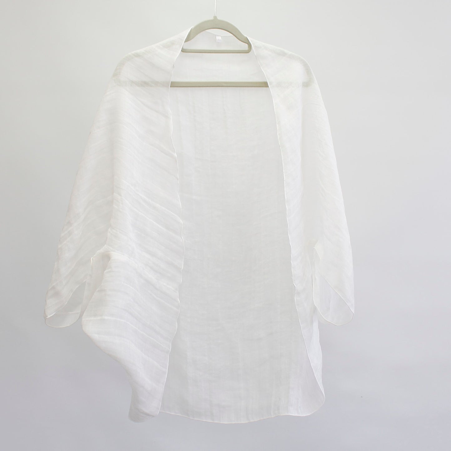 Organdy Bolero / Ramie / White