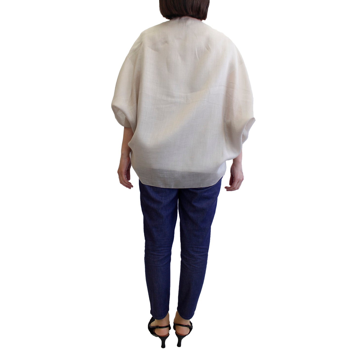 Organdy Bolero / Ramie / Gray