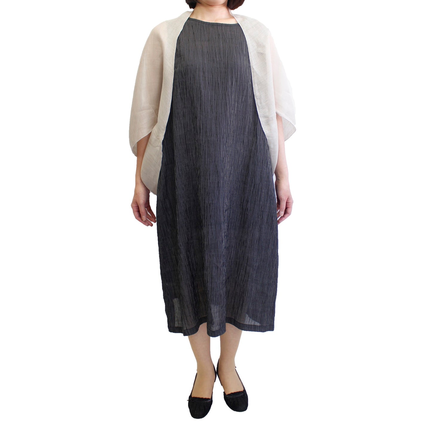 Organdy Bolero / Ramie / Gray