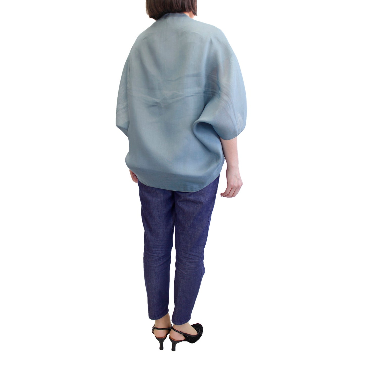 Organdy Bolero / Ramie / Blue
