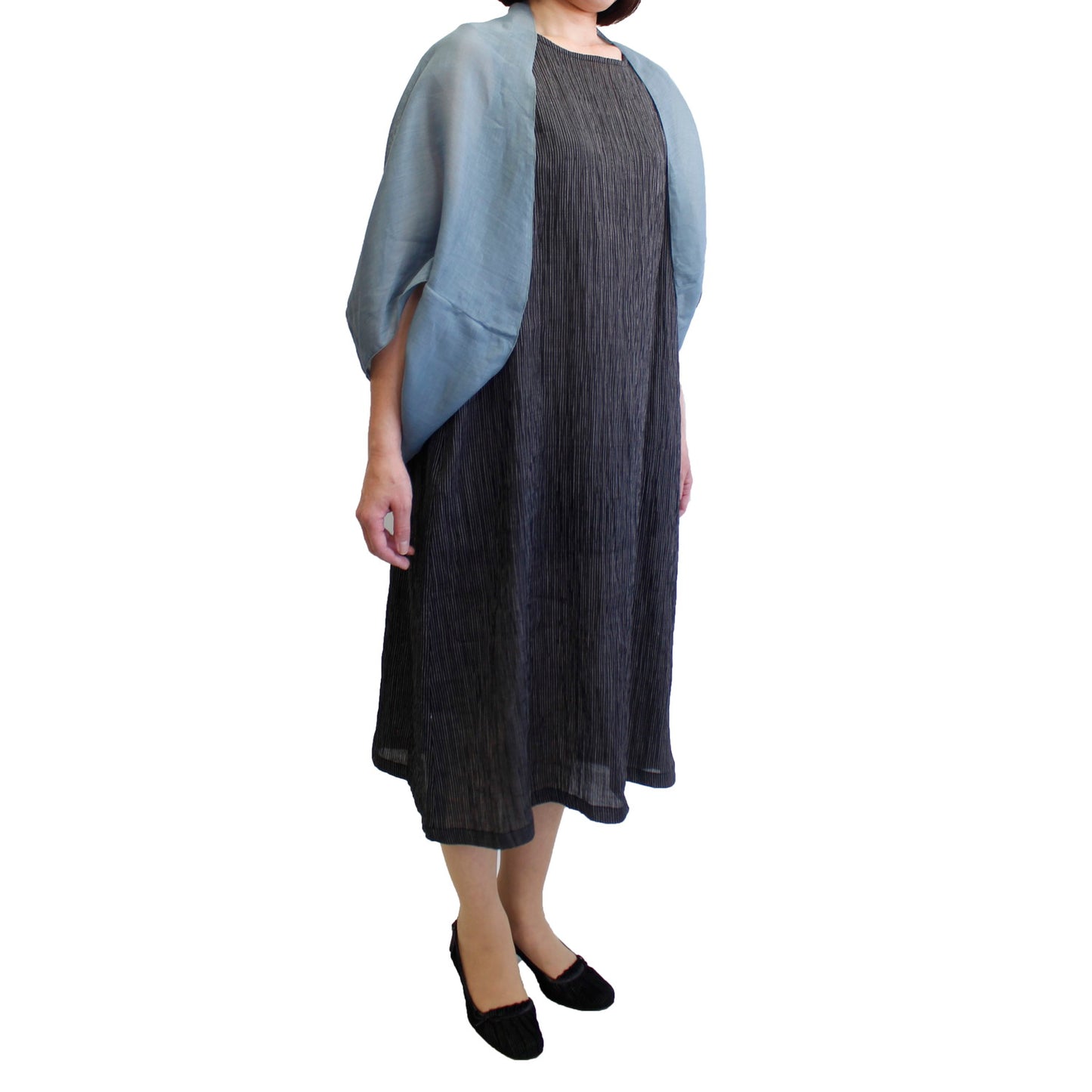 Organdy Bolero / Ramie / Blue