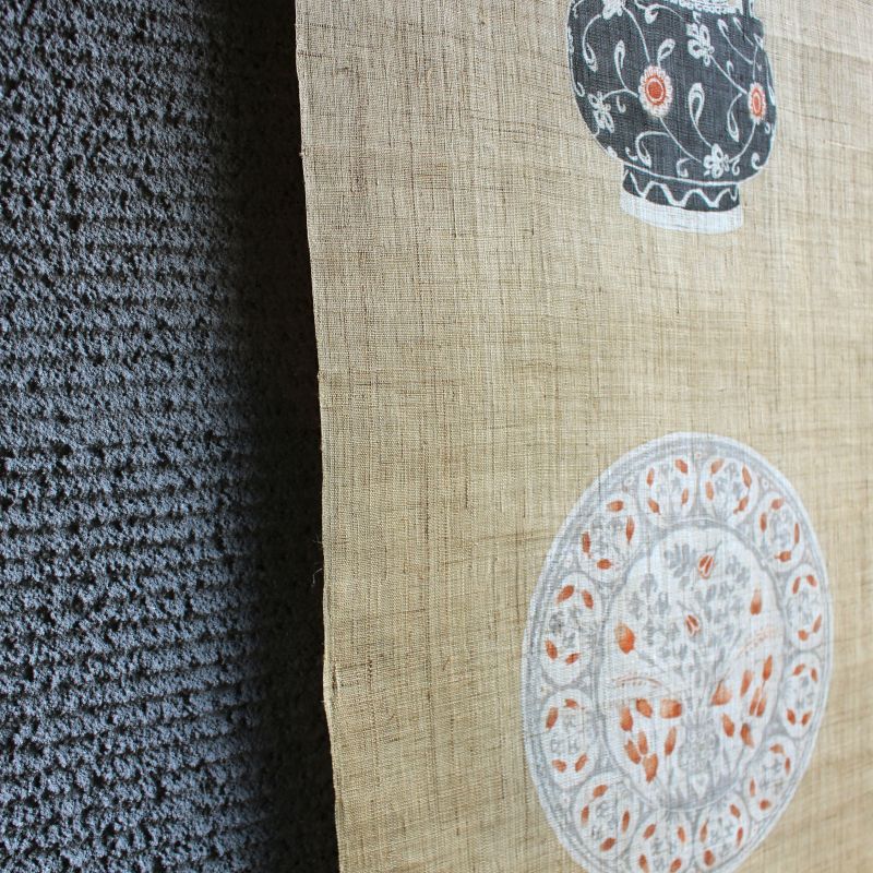 Tapestry / Ramie / IZNIK / Beige / W45xH120cm