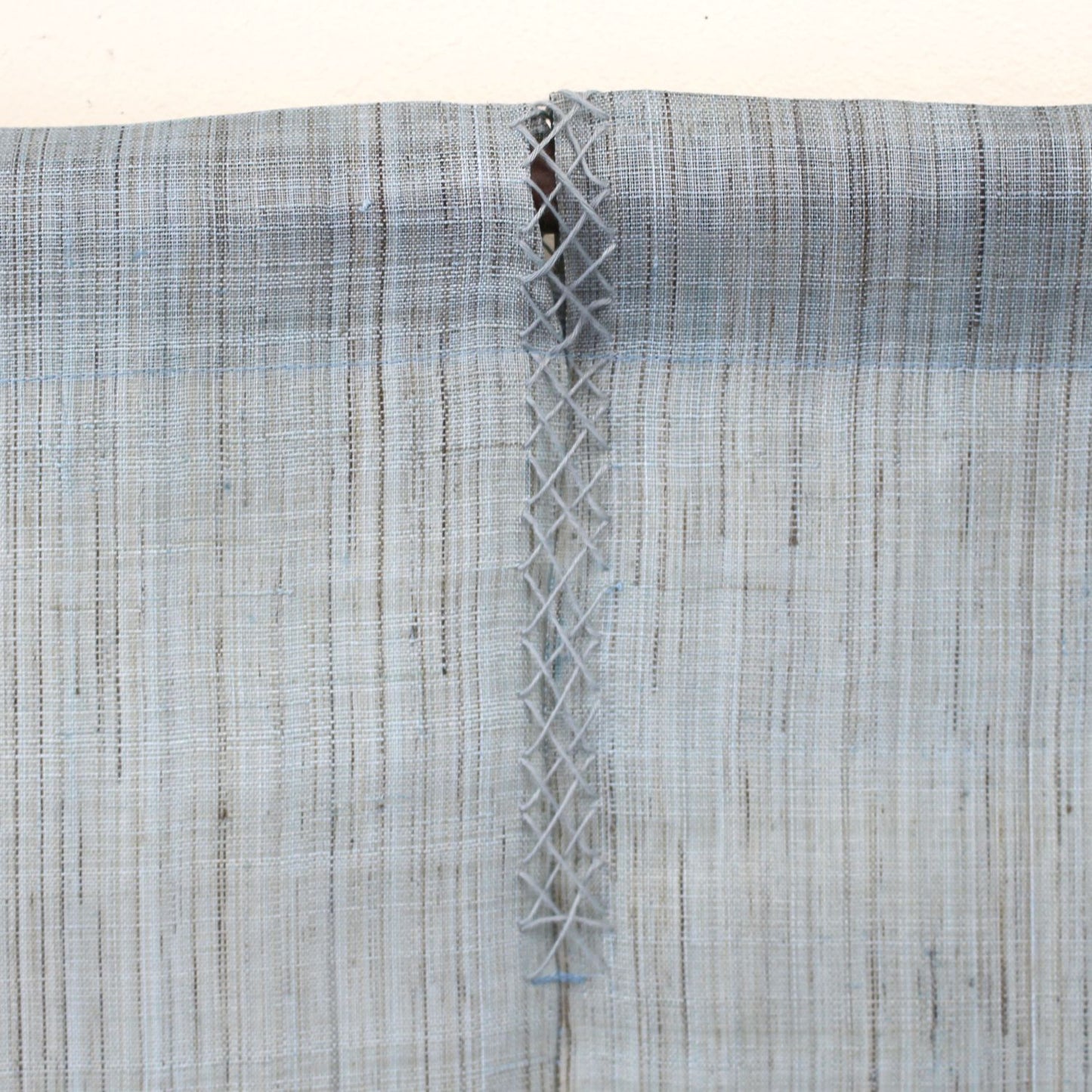 Japanese Curtain (Noren) / Ramie / Sweetfish/ Light Blue / W90xH120cm