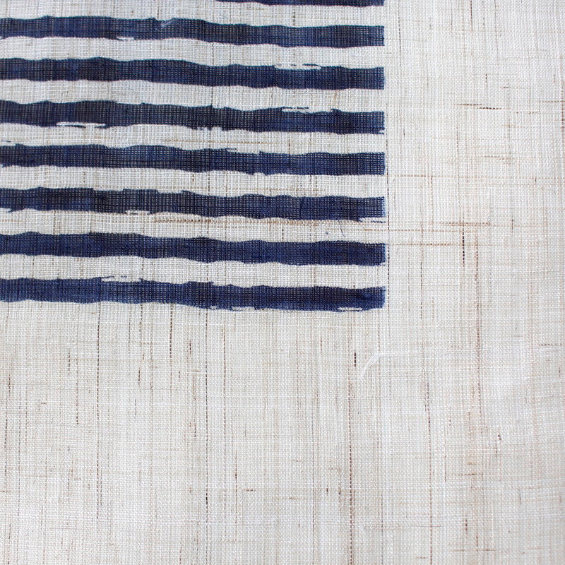 Japanese Curtain (Noren) / Ramie / SEN Modern / Blue / W84xH150cm