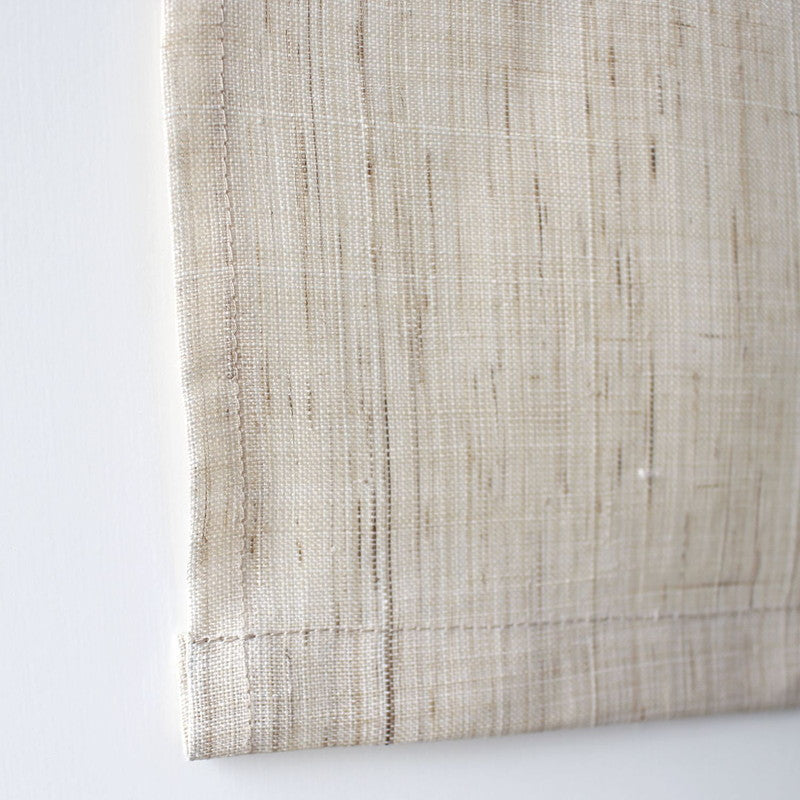 Japanese Curtain (Noren) / Ramie / SEN Modern / Orange / W84xH150cm