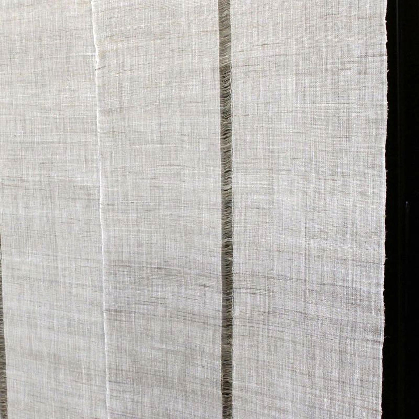Japanese Curtain (Noren) / Ramie / IONO-Woven / Plain White / W90xH150cm