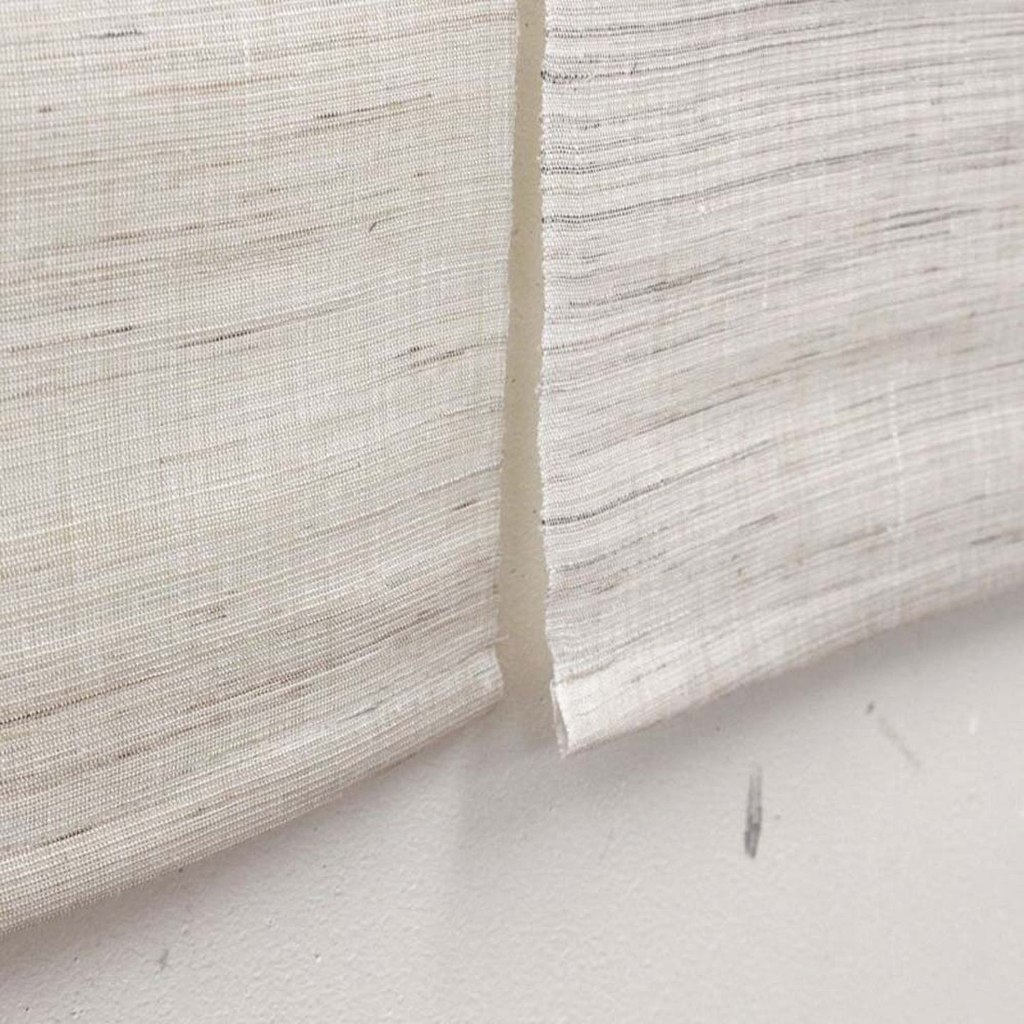 Japanese Curtain (Noren) / Ramie / IONO-Woven / Plain White / W90xH150cm