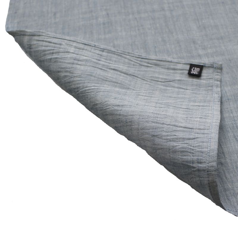Chijimi Wrapping Cloth (Furoshiki) / Light Blue