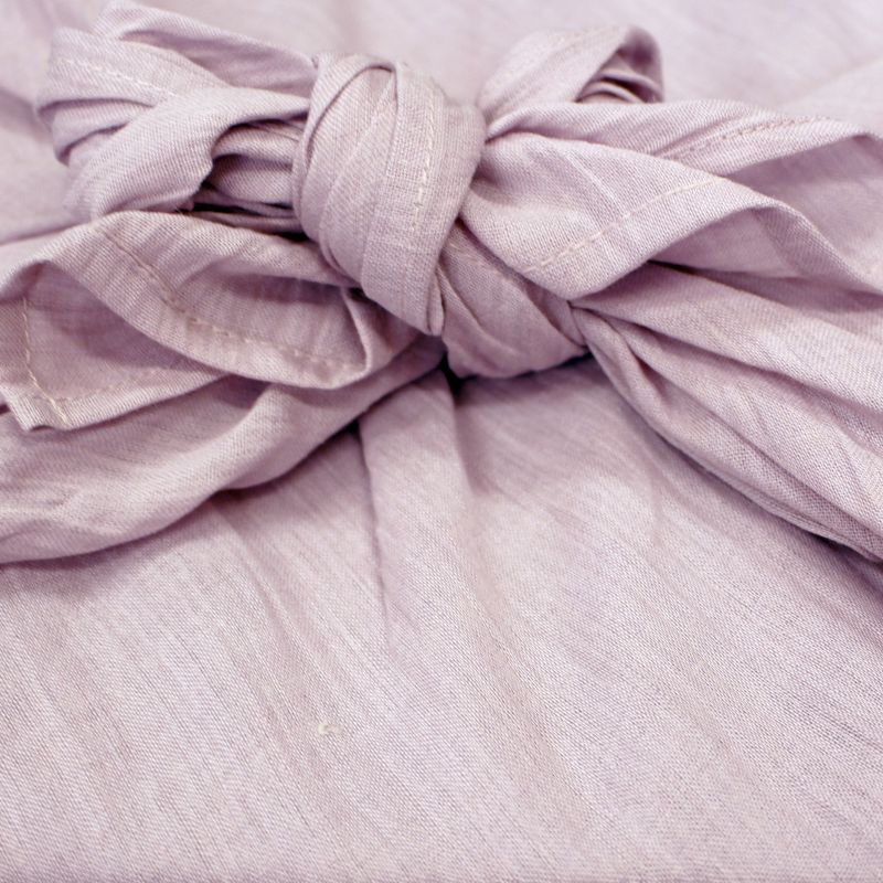 Chijimi Wrapping Cloth (Furoshiki) / Light Purple
