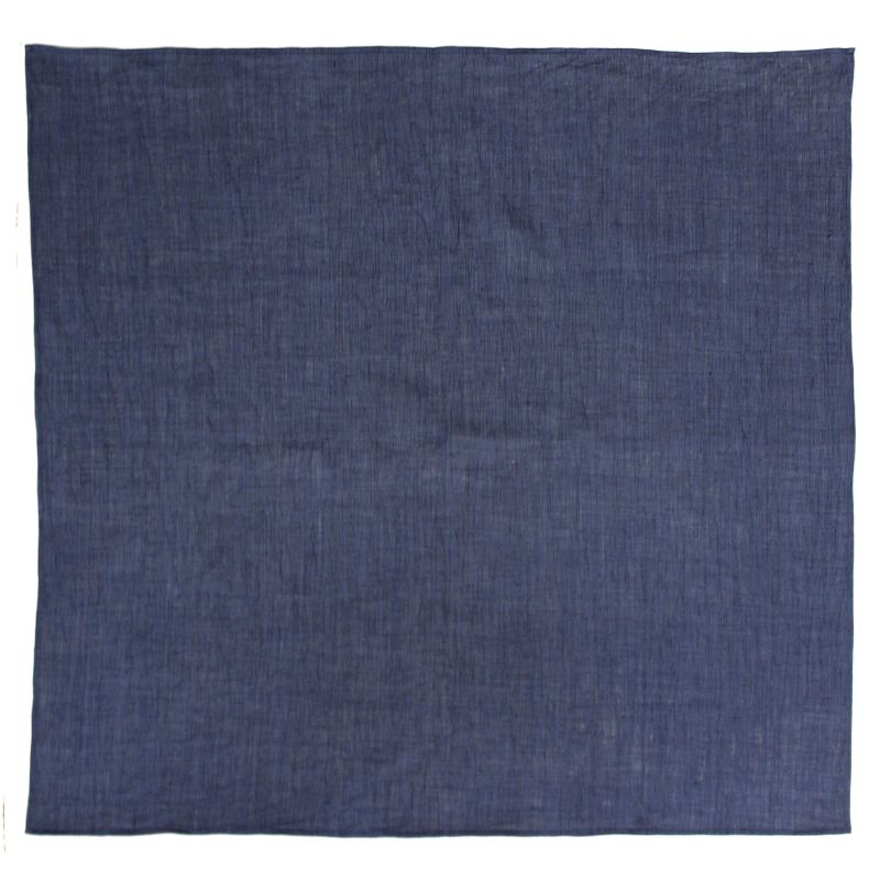 Chijimi Wrapping Cloth (Furoshiki) / Stripe Navy