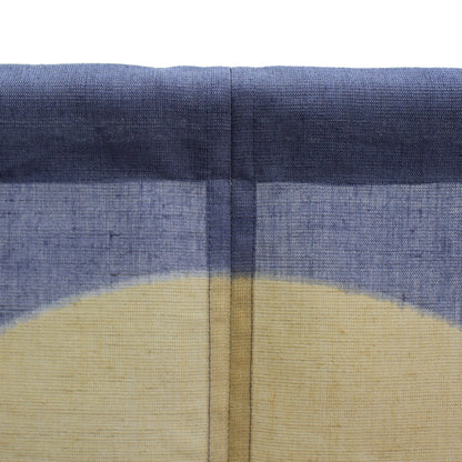 Japanese Curtain (Noren) / Ramie / Tsuki-Matsu-Yoi(Waiting for the moon) / Navy / W84xH150cm