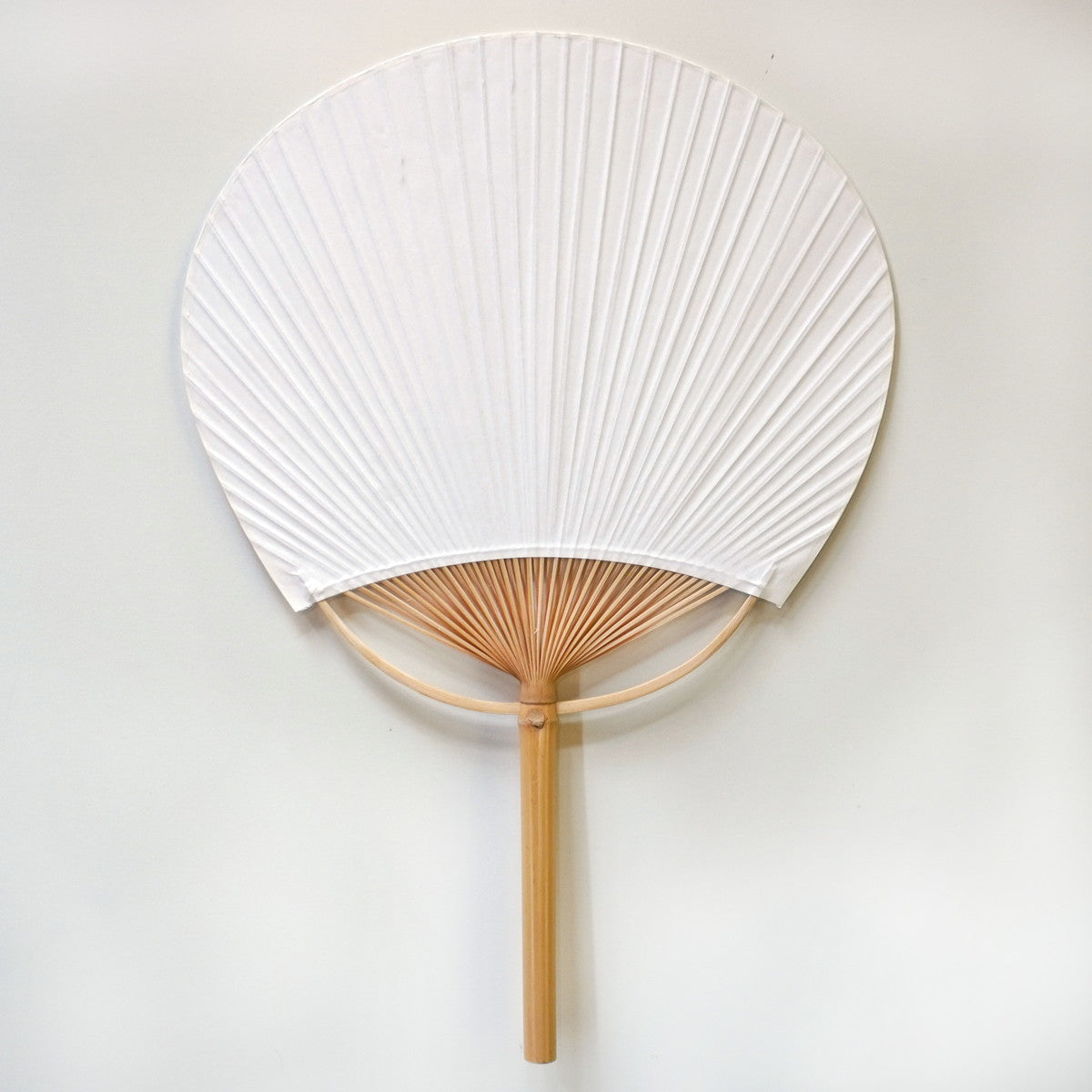 Japanese Uchiwa Fan / Ramie / Fireworks / W28xH40cm