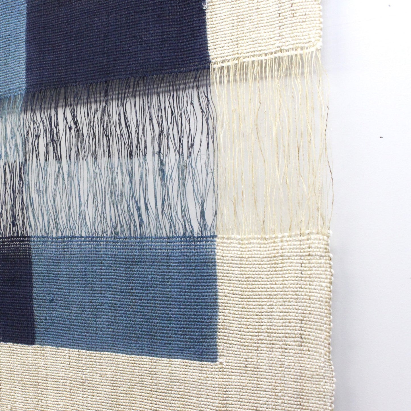 Tapestry / Ramie / Loosely-woven / Duet / Indigo/ W60xH55cm
