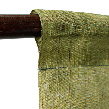 Japanese Curtain (Noren) / Ramie / 13 Lines / Green / W84xH150cm