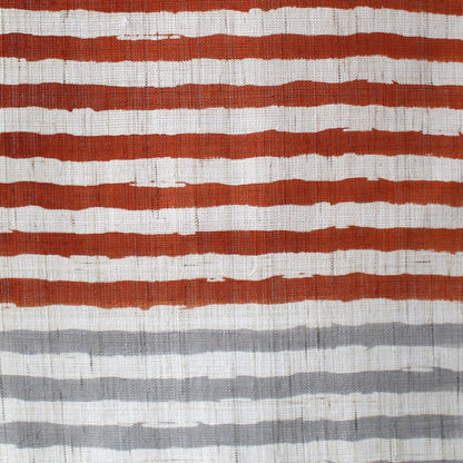 Japanese Curtain (Noren) / Ramie / SEN Modern / Orange / W84xH150cm