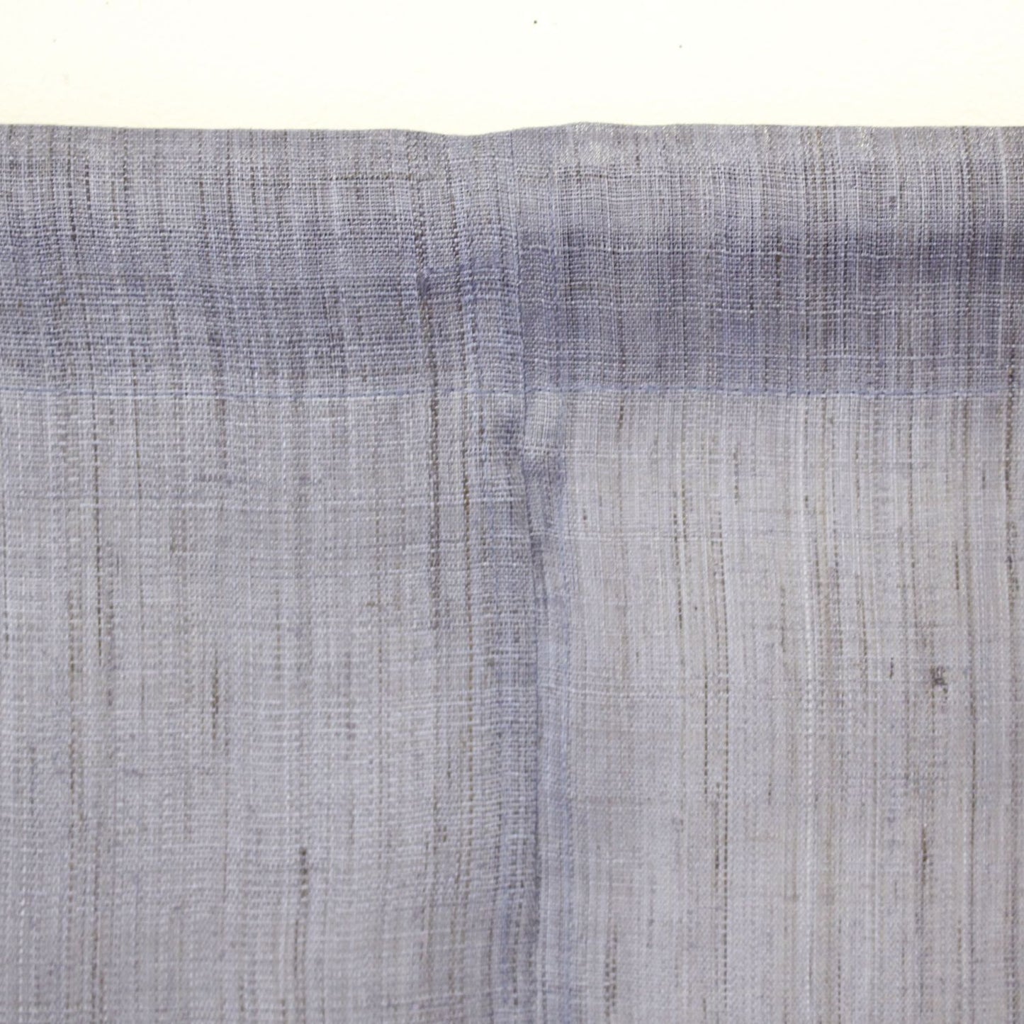 Japanese Curtain (Noren) / Ramie / Clematis / Light Blue / W84xH120cm
