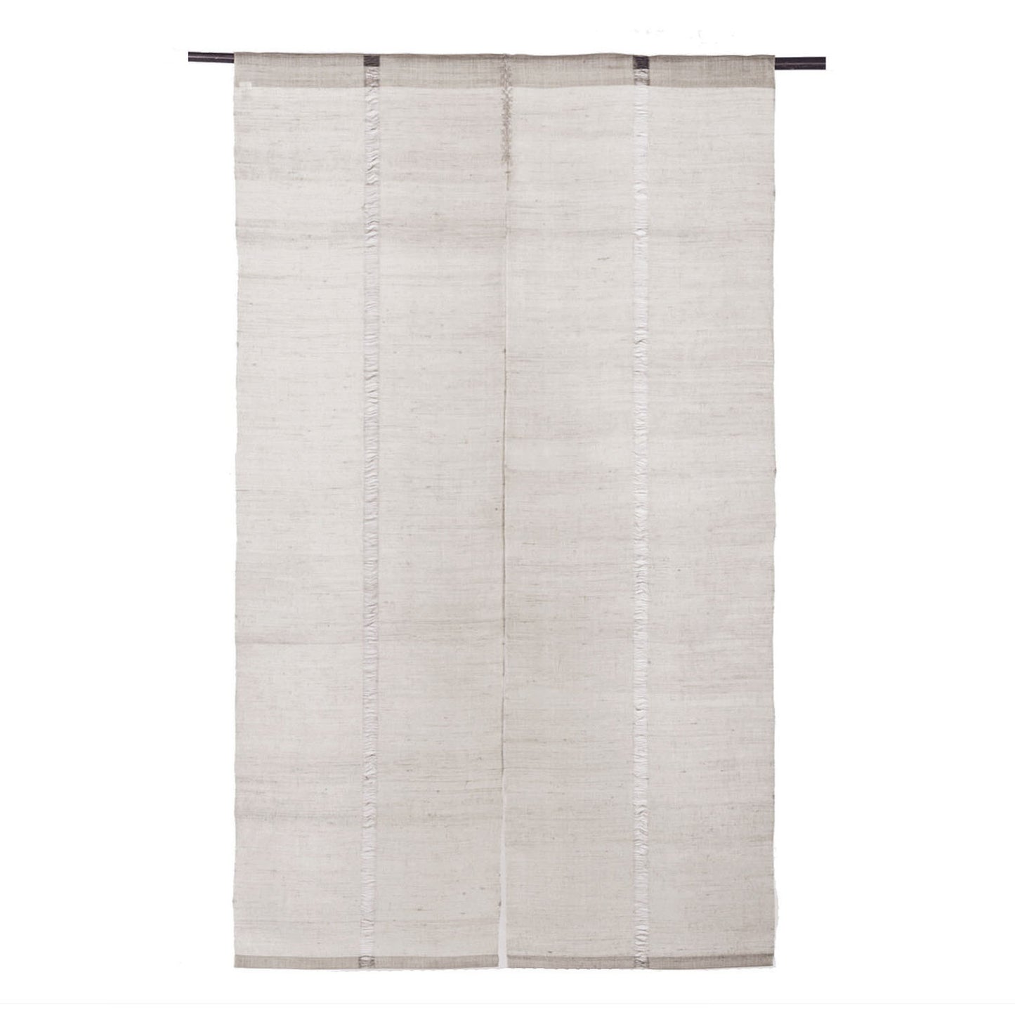 Japanese Curtain (Noren) / Ramie / IONO-Woven / Plain White / W90xH150cm