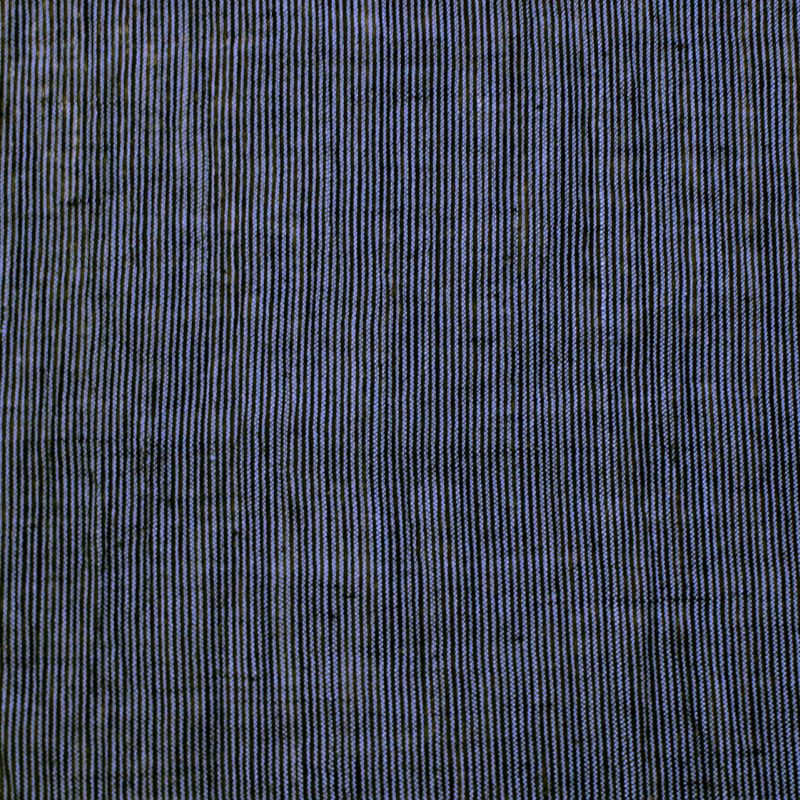 Chijimi Wrapping Cloth (Furoshiki) / Stripe Navy