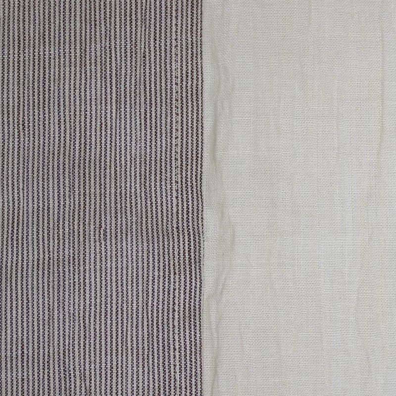 Chijimi Wrapping Cloth (Furoshiki) / StripeBeige+LightBeige